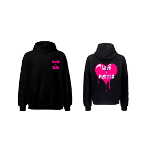 Est.2020 Black Hoodie Pink/Purple