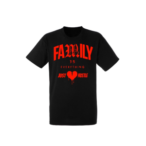 Family Shirt Black/Red