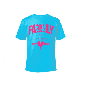 Family Shirt Baby Bkue/Pink