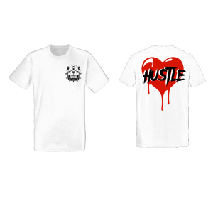 Hustle Bloodline White/Red Shirt